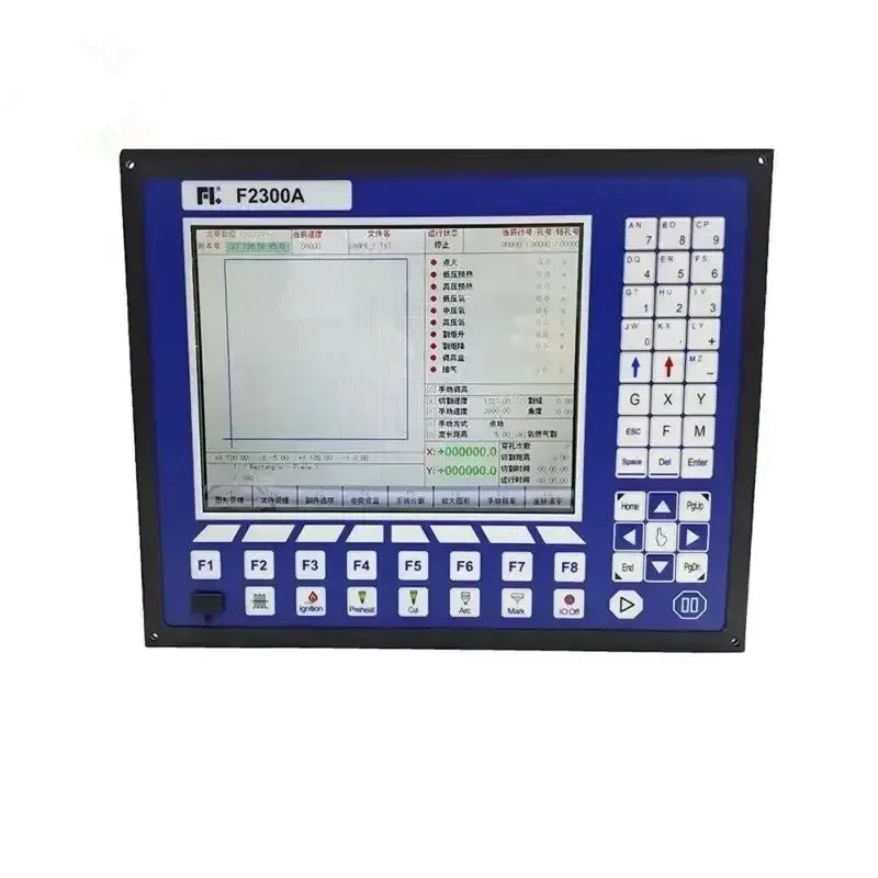 TEBAK New High Quality CNC Control System 2 Axis Controller F2300A for Flame and Plasma Cutting Machines
