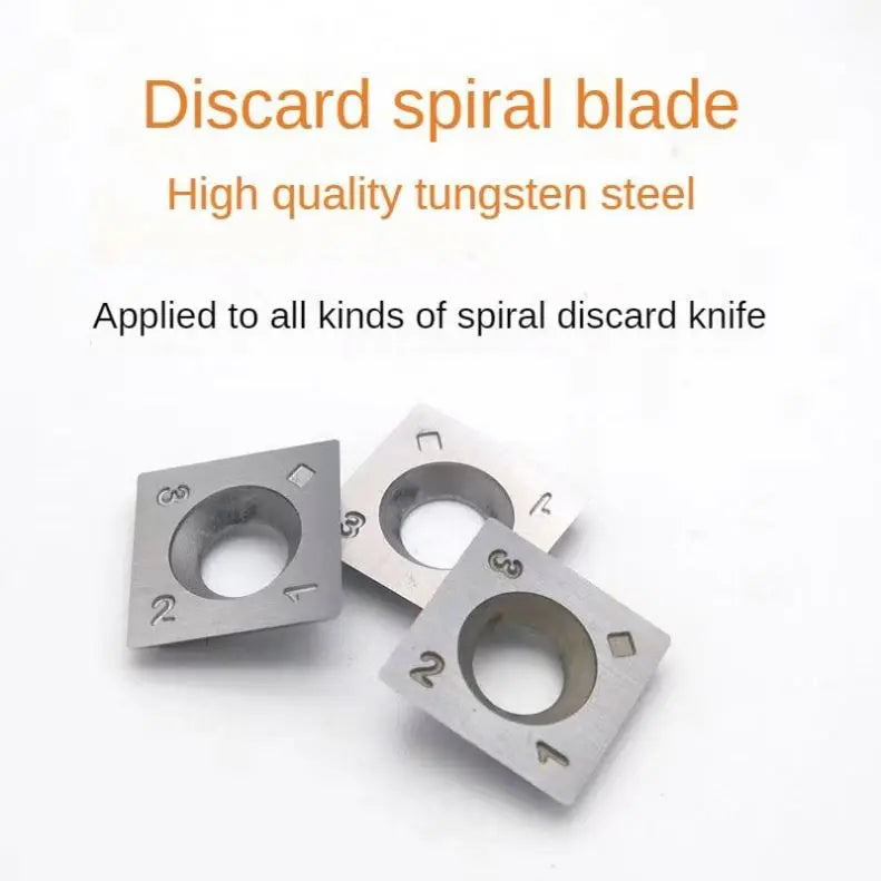 Fengke New 12*12*2.2 Square Tungsten Carbide Cutter Inserts for Spiral Cutter Head for Woodworking and Retail Industries
