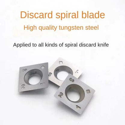 Fengke New 12*12*2.2 Square Tungsten Carbide Cutter Inserts for Spiral Cutter Head for Woodworking and Retail Industries
