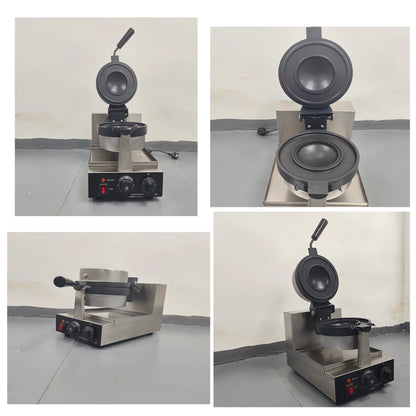 TEBAK Commercial Electric Press Sandwich Bread Gelato Panini UFO Burger Maker Machine with Cheap Price