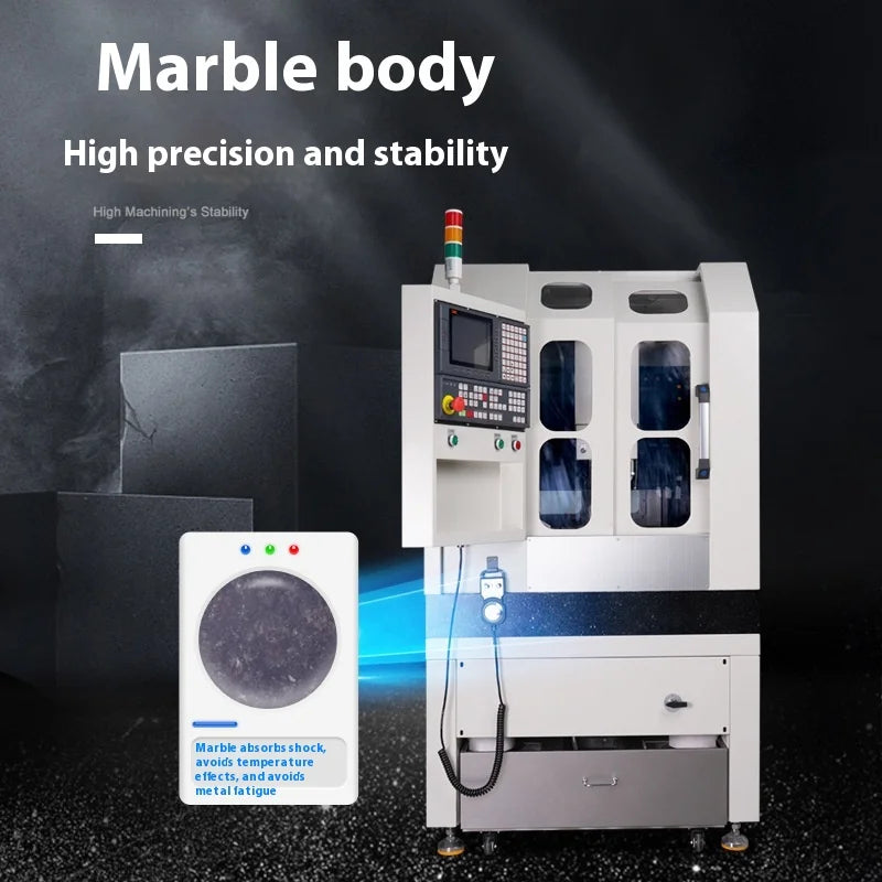 TEBAK JY-07 Small Aluminum Alloy Chamfer Engraving Machine Mobile Phone Frame Shell CNC High-gloss Machine engraving machine