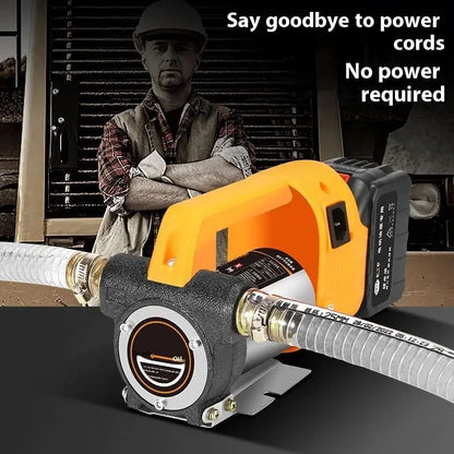 New Orange 24v High Flow Electric Self-priming diesel Circulation Pump Electric Fuel Pump 12v Vacuum Pump Oil