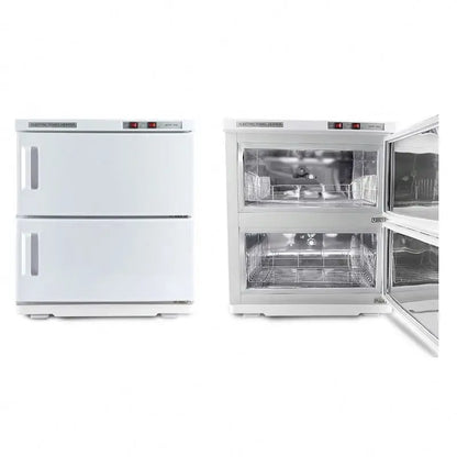 TEBAK Professional Electric Vertical Salon Spa Tool Cabinet Towel Heater Ultraviolet Towel Warmer