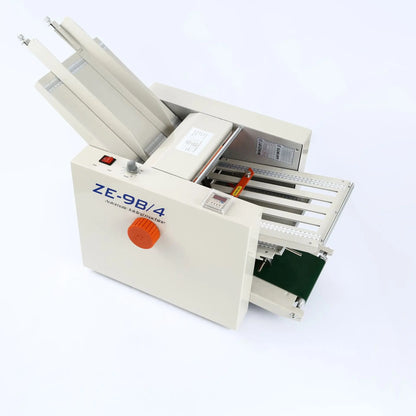TEBAK ZE Series Paper Folding Machine A3 A4 Size Leaflet Booklet Manual Paper Cross Folding Machine Paper Folder