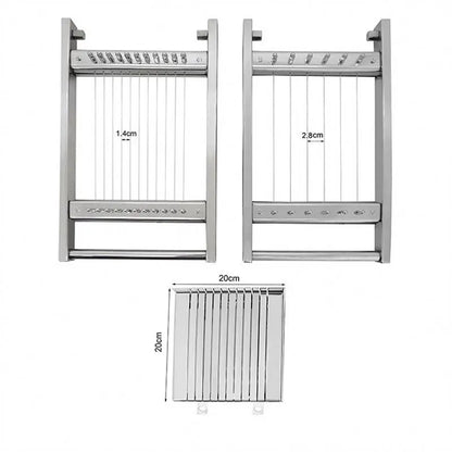 TEBAK Chocolate Cutting Machine Fudge Candy Square Cutter Machine Cut Truffle Block Tool Slicing Manual Cheese Cake Guitar