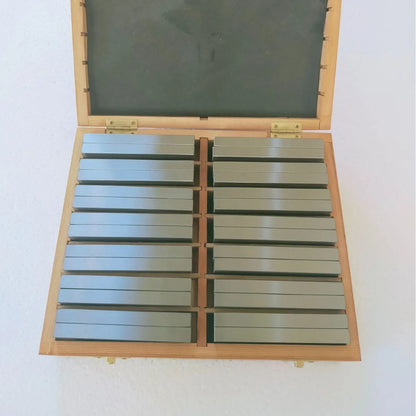 TEBAK Machine Tools 100x4mm 9pairs Precision Parallel Set Parallelism: 0.005mm Parallel Bock Set Block Gauge Gage