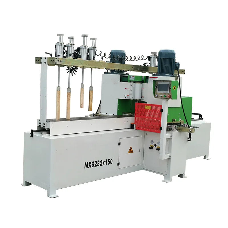 A Automatic Double-sided Copyi-mill Machine Stool Leg Forming Machine Woodworking Auto Double-side Milling Machine MX6230*150