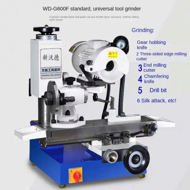 Factory Wholesale Universal Cutter Grinder 600F Blade Cutter Knife Tool Grinding Machine