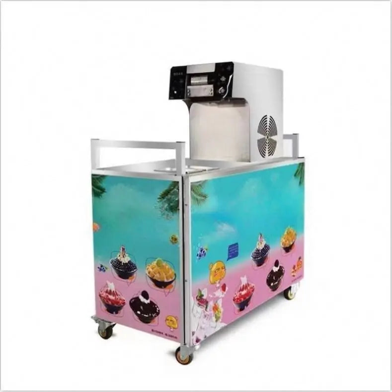 Commercial Use Bingsu Machine Snow Ice Flake Korean Snow Cone Ice Cream Machine Ice and Snow Flower Machine