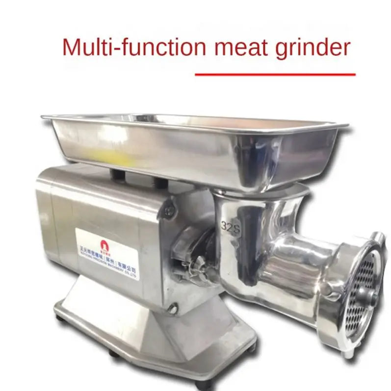 2024 Commercial Electric Appliances Removable Easy to Clean Stainless Steel Meat Grinder Machine