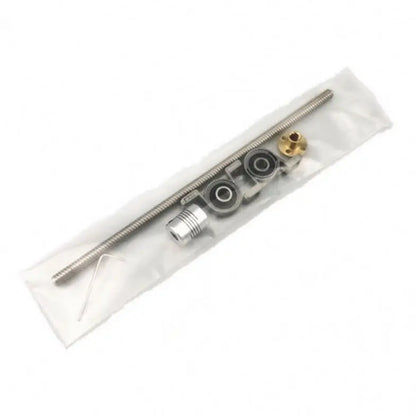 D-09 T8 Lead Screw Lead 8mm 500mm 400mm 350mm 200mm 100mm Vertical Horizontal Kit KFL08 KP08 Nut Bearing CNC 3D Printer Parts