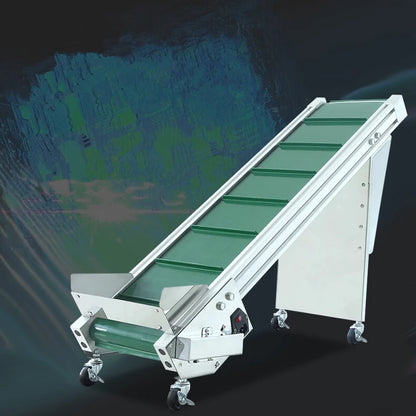 KLE-17 TEBAK Heavy Duty Output Conveyor Professional Industrial Production Line Anti-slipned Feeder Climbing Machine