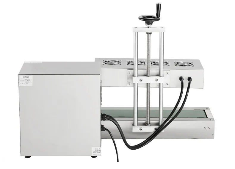 TEBAK SY-GLF-1800  Twist Cap Induction Seal Machine Induction Hat Filling Manufacture Aluminum Foil Cup Sealing Machine