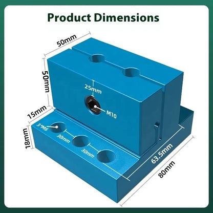 Manual External Clamping Shape Fixing Fixture  Pneumatic external clamp CNC external fixed c-lamp fixture
