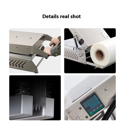 Fruit Vegetables Manual Packing Machine Fast Food Tray Sealing Machine Plastic Film Packaging Sealer Heat Seal Sealing Machine