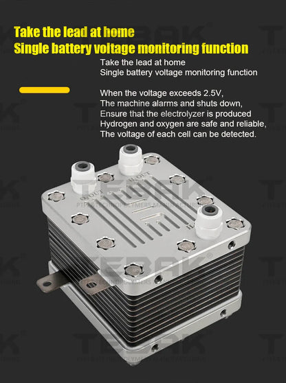 Mini Hydrogen Electrolyzed Plant Hydrogen Generator 99.9999% Water Generator Platinum 300-1200ml/min