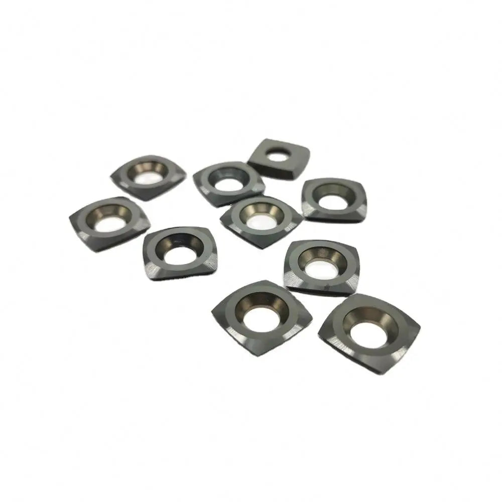 15x15x2.5 R150 Tungsten Carbide Square Woodworking Insert for Wood Turning Tools on Sale