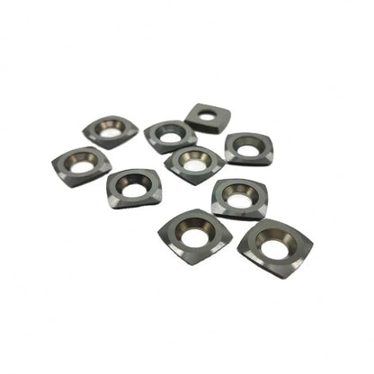 15x15x2.5 R150 Tungsten Carbide Square Woodworking Insert for Wood Turning Tools on Sale