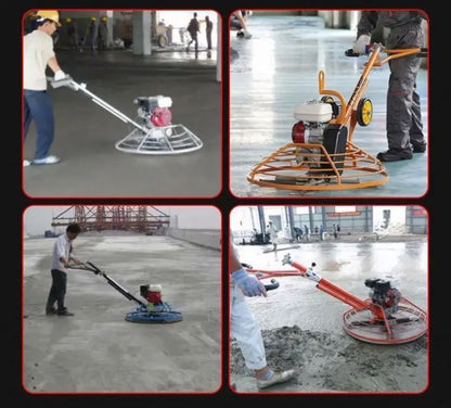 Factory Wholesale 1000mm Working Width Concrete Power Trowel with 980mm Float Pan