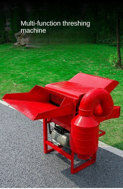 Wheat Rice Thresher Multifunctional Thresher Household Paddy Rice Thresher Machine
