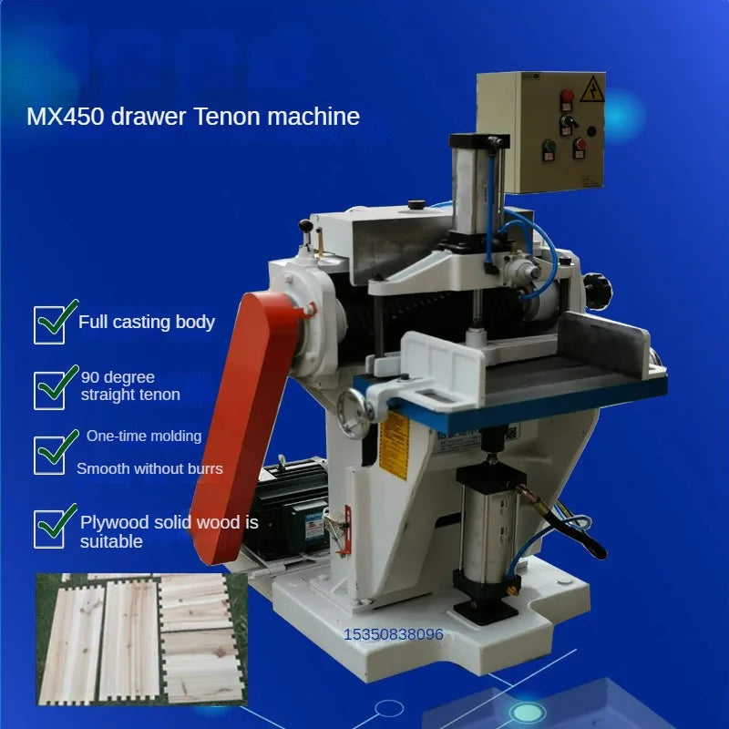 TEBAK Factory XJ-6 Direct Sale Semi-automatic Dovetail Drawer Machine Tenoning Wood Mortising Machine