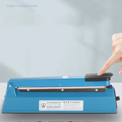 Hot Heat Sealer Model 300 Food Packing  Impulse Sealer Iron Body Durable Lightweight Operated Hand Pressure Sealing Machine