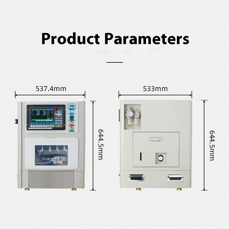 TEBAK JY-20 Four-axis Linkage Dry and Wet Engraving and Milling Machine for Denture Engraving