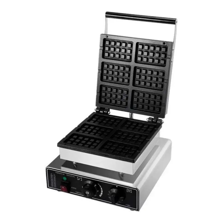 OEM Food Egg Stainless Steel Kitchen Equipment Commercial Cone Waffle Biscuit Making Bubble Waffle Maker Machine