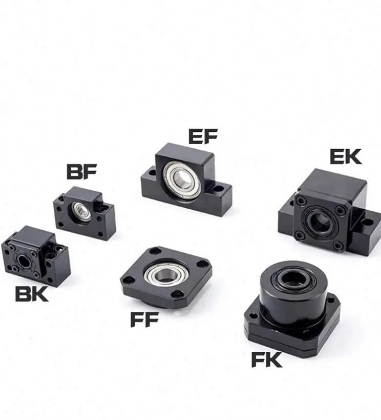 D-03 High Quality Factory Rolled Ball Screw End Support Unit Bearing New Condition EK06 EK08 EK10 EK12 EK15 EK20 Models
