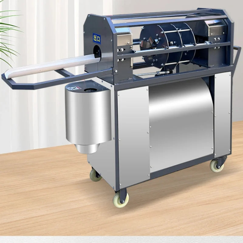 TEBAK New Design Commercial Stainless Sugarcane Machine for 30mm-58mm Diameter 500W Electric Sugar Cane Skin Peeler Machine