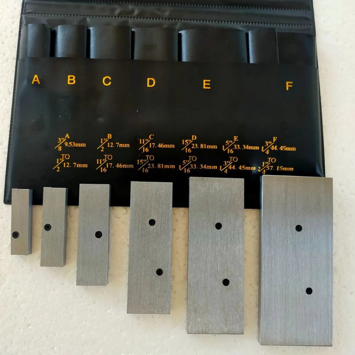 TEBAK Machine Tools CNC Lathe Parallel Block Set Measuring Tool Precision Parallel Parallel Pad Gauge Block CNC Milling Pads