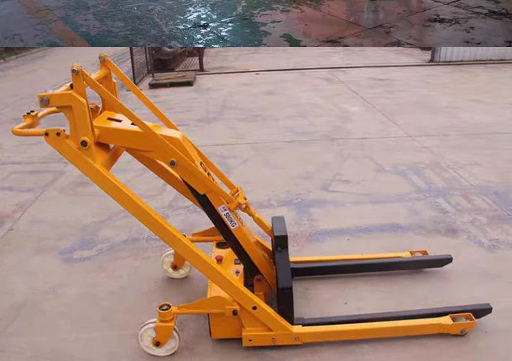 500 KG Pallet Handling Oil Drum Handling Hydraulic Lifting Stable Powerful Turning Flexible Stable Durable Lightweight Flexible