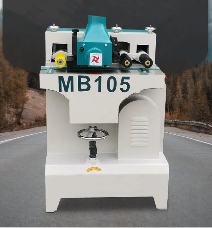 A TEBAK Automatic Feeding Furniture Bending Wood Moulding Machine Line Rod Thread Planing Special Shaped Curve Sander Planer