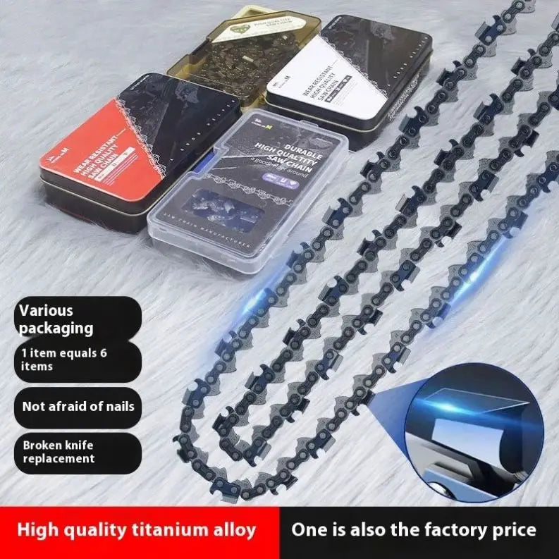 Premium Products High Quality 3/8 Chainsaw Chains 34 Knives 36 Knives Chains for Saws 3/8 Chainsaw Spare Parts