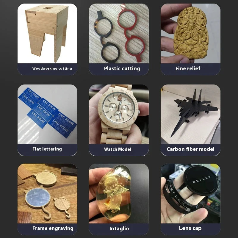 TEBAK JY-08 Air Cooling C6090 CNC Engraving Machine Off-Line Control Only 3axis Touch Screen 800/1500W Engraving Machine