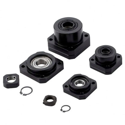 TEBAK D-03 SFU1605 SFU1604 Ballscrew Ball Screw End Support FK12 Fixed Side FF12 FK10 FK 10 FK15 FK15 FF20FK20 Floated Side