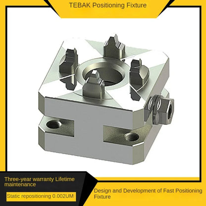 Tebak Precision Stainless Steel 60*60 mm  square Manual Quick Chuck with Locking Screw