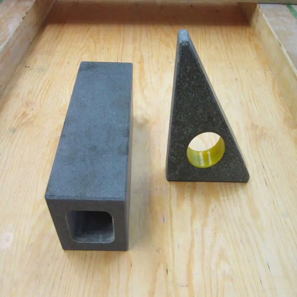 High Precision Granite Tri Square Edge Angle 90 Degree Measuring Tool