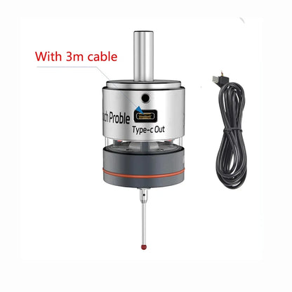 TEBAK CNC WP-500 V6 Anti-roll 3D Edge Finder Touch Probe to Find the Center Desktop Probe Compatible with mach3 Grbl