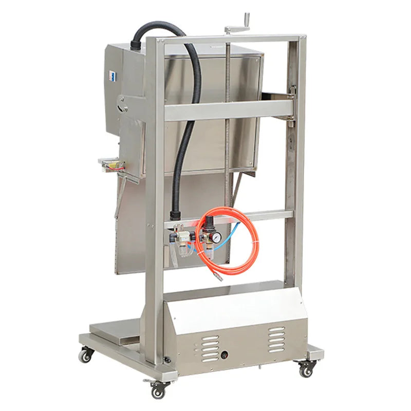 Vertical Vacuum Packaging Machine Commercial Stainless Steel Powder Liquid Food External Pneumatic Inflatable Sealing Machine