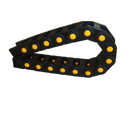 TEBAK Engraving Machine and Machine Tool Accessories Drag Chain Enclosed Type Both Side Opening Cable Chain