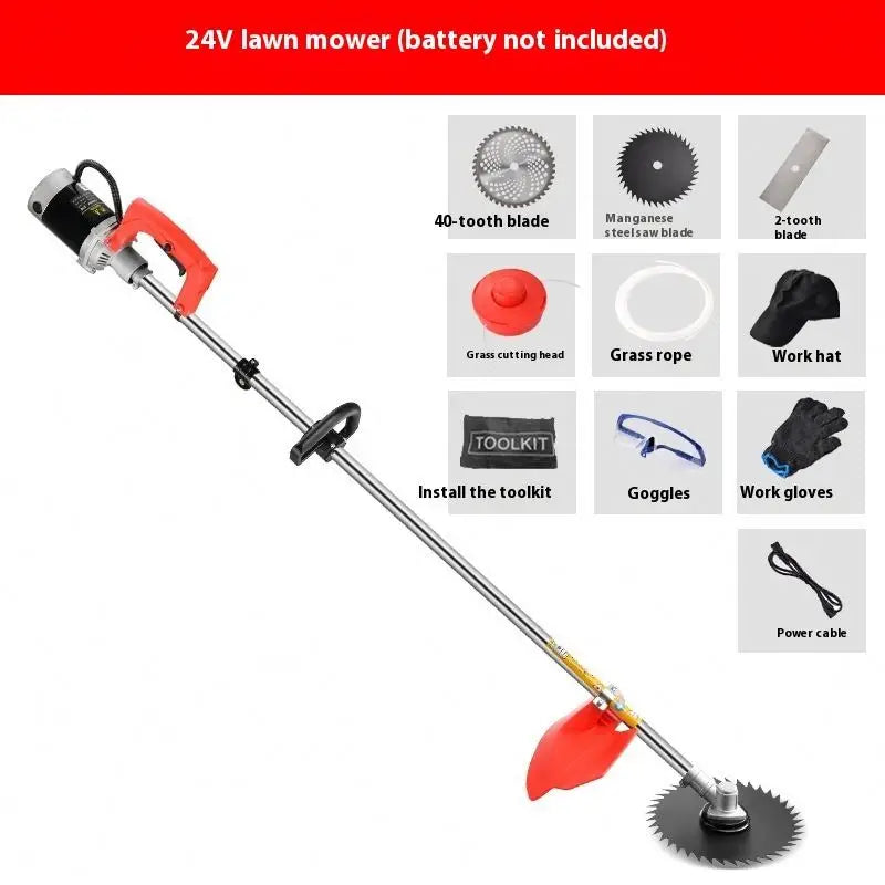 Cheap Backpack Cross-slung Gasoline 2-stroke Handheld Lawnmower Grass Cutting