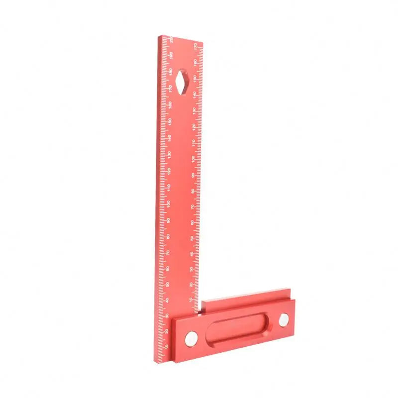 TEBAK W-79 90 Degree Woodworking Measuring Tool L Shape Carpenter Square Right Angle Ruler
