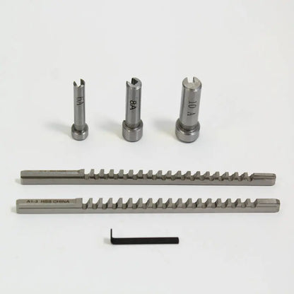 TEBAK Hot Sale 6/PCS Keyway Broach Sets, with Bushing & Shim for Industrial Tools