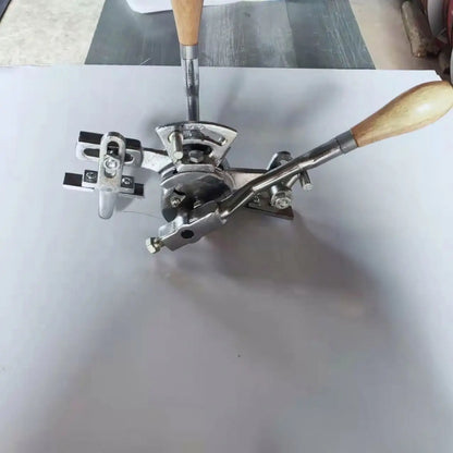 TEBAK CX-17 Manual/automatic Band Saw Blade Swage Woodworking Tools Band Saw Blade Swage Machine for Blade Teeth