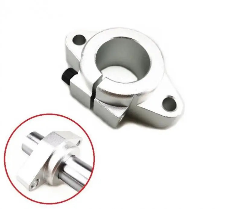 TEBAK D-19 Cheap SHF8 SHF10  SHF20 SHF25 SHF30 SHF35 Stock Linear Motion Rail Clamping Rod Rail Guide Support for 20mm Dia Shaft