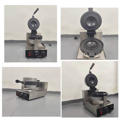 TEBAK Commercial Electric Press Sandwich Bread Gelato Panini UFO Burger Maker Machine Electric Ice Cream Hamburger Machine