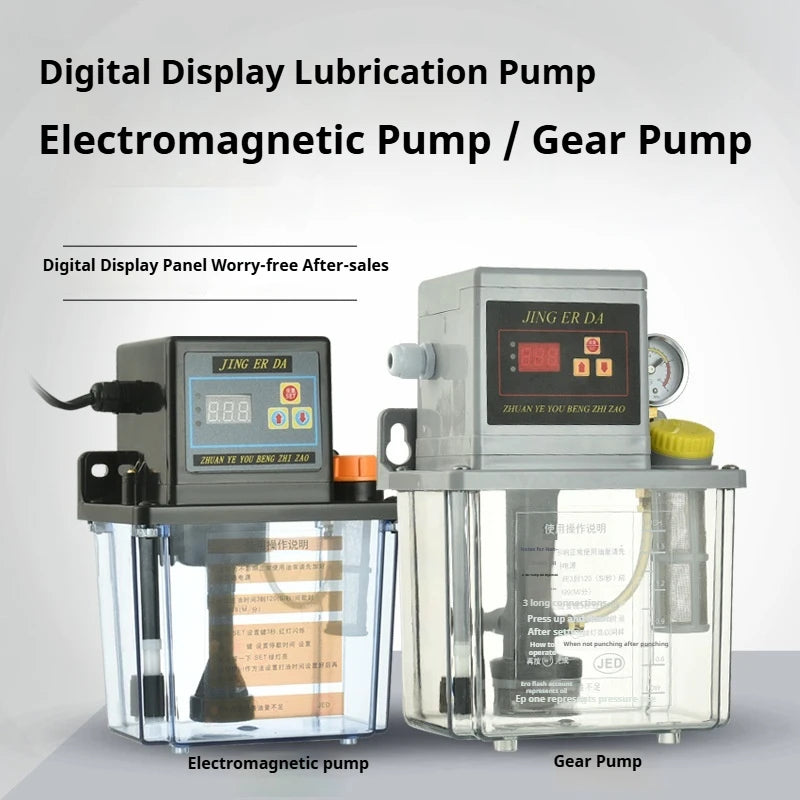 Tebak Electric Grease Pump 220V Lubricant Pump Automatic Lubricating Oil Pump Automatic Electrical Lubrication Pump