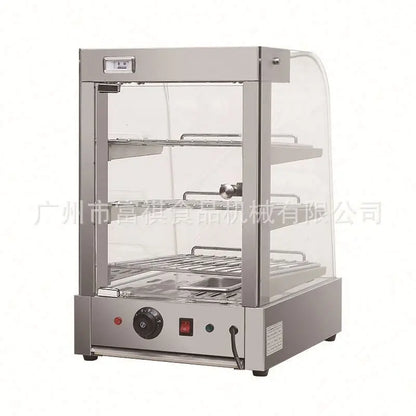 Hot Sale Hot Pot Food Warmer Display Showcase Commercial 3 Tier Food Warmer Display