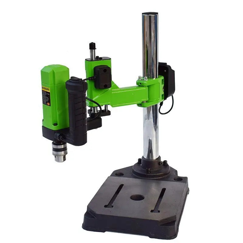 Woodworking BG-5199 Bench Drill - Large Working Diameter - Plug-in Lithium Battery Dual-use Z-shaped Swivel Drill - Tap Machine